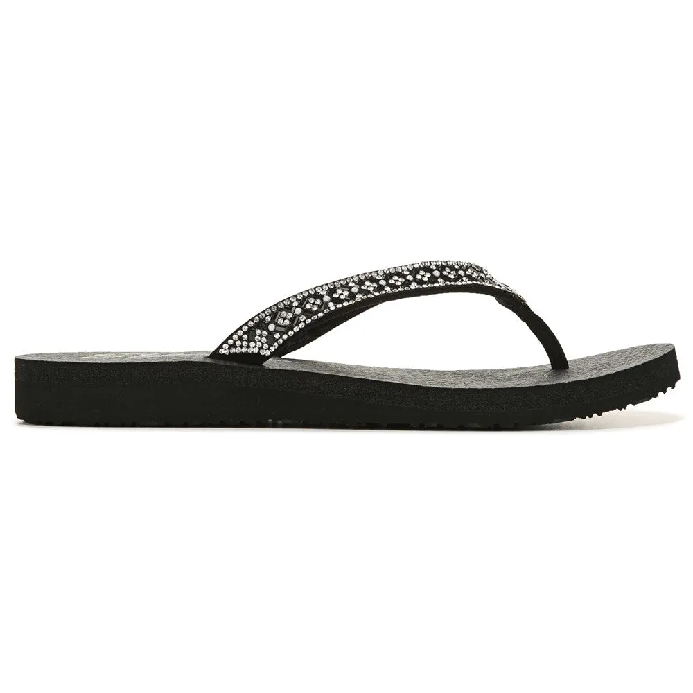 Lotus Bae Skechers Women's Meditation Slides, Black
