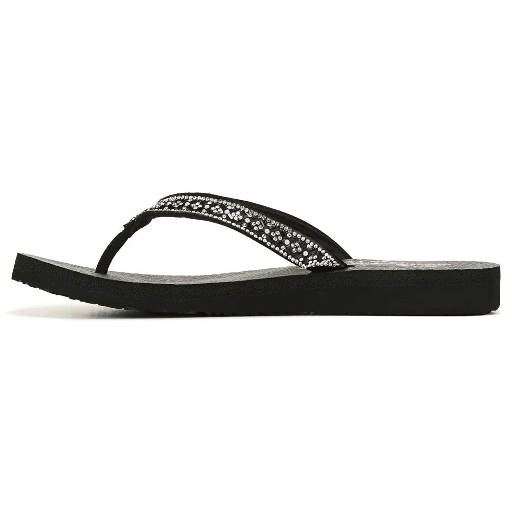 Lotus Bae Skechers Women's Meditation Slides, Black