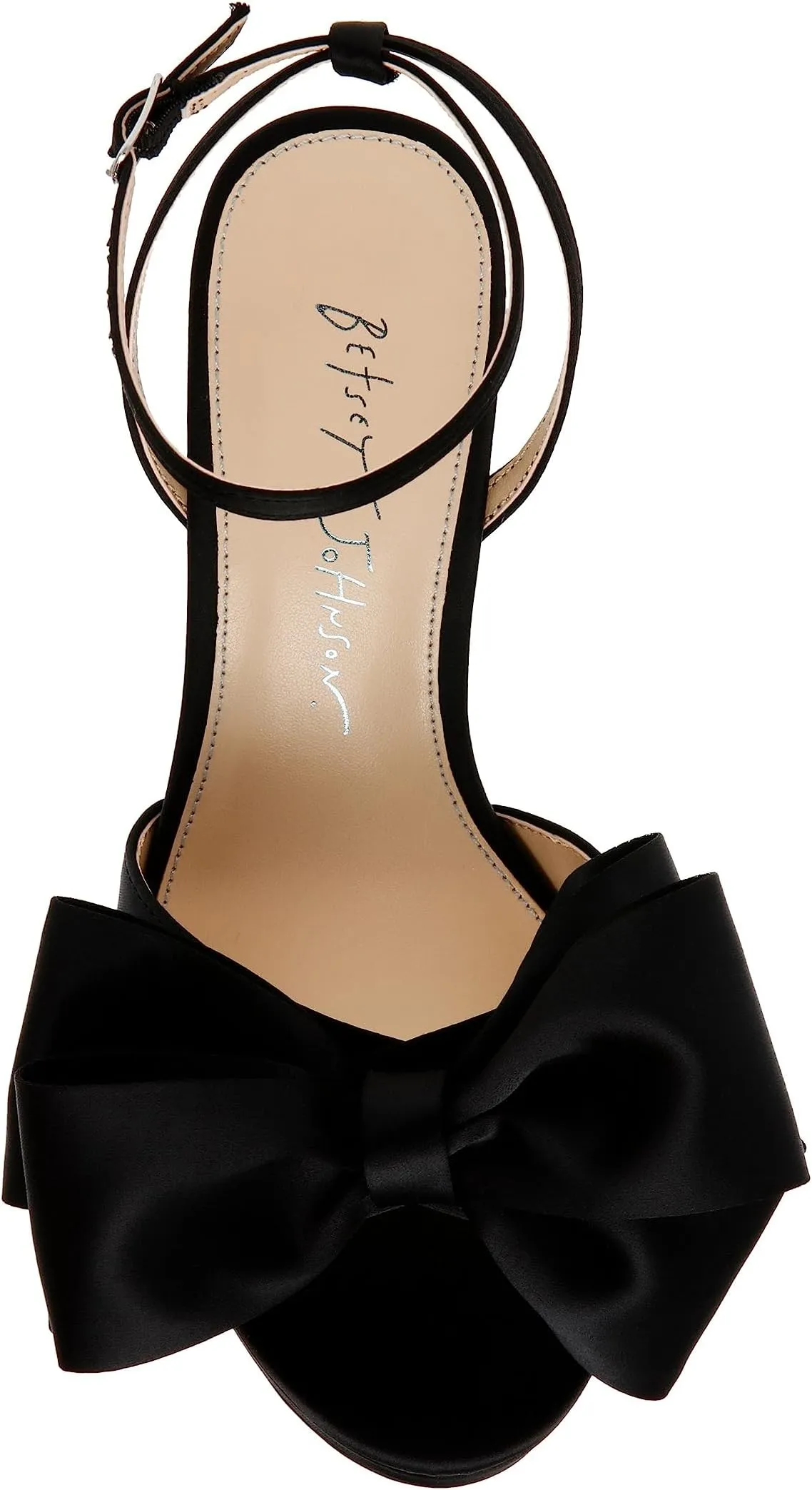 Maddy Blue by Betsey Johnson sandals, black