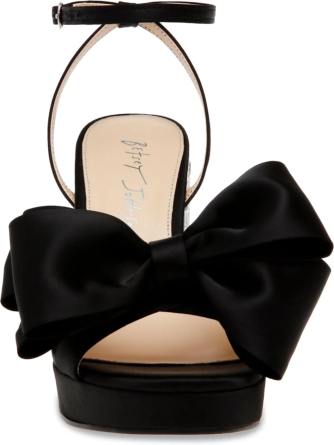Maddy Blue by Betsey Johnson sandals, black