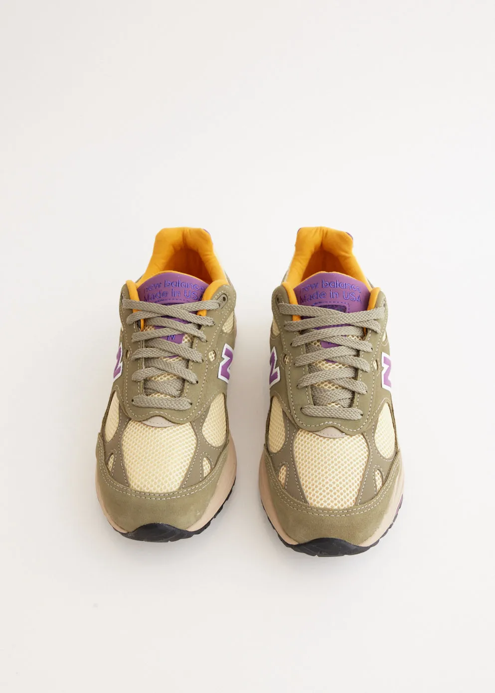 MADE in USA 993 'Olive Leaf Maize' Sneakers