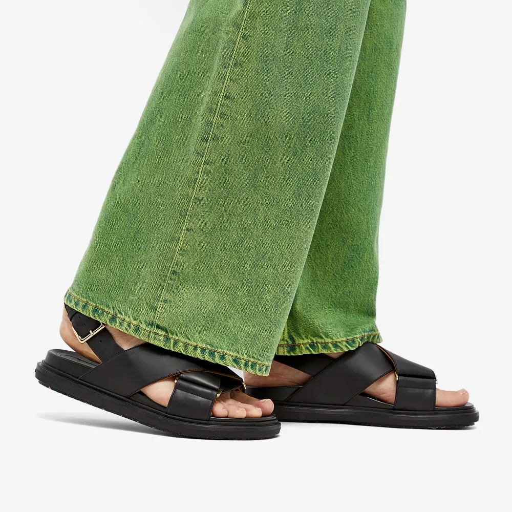 Marni Fussbett sandals, black