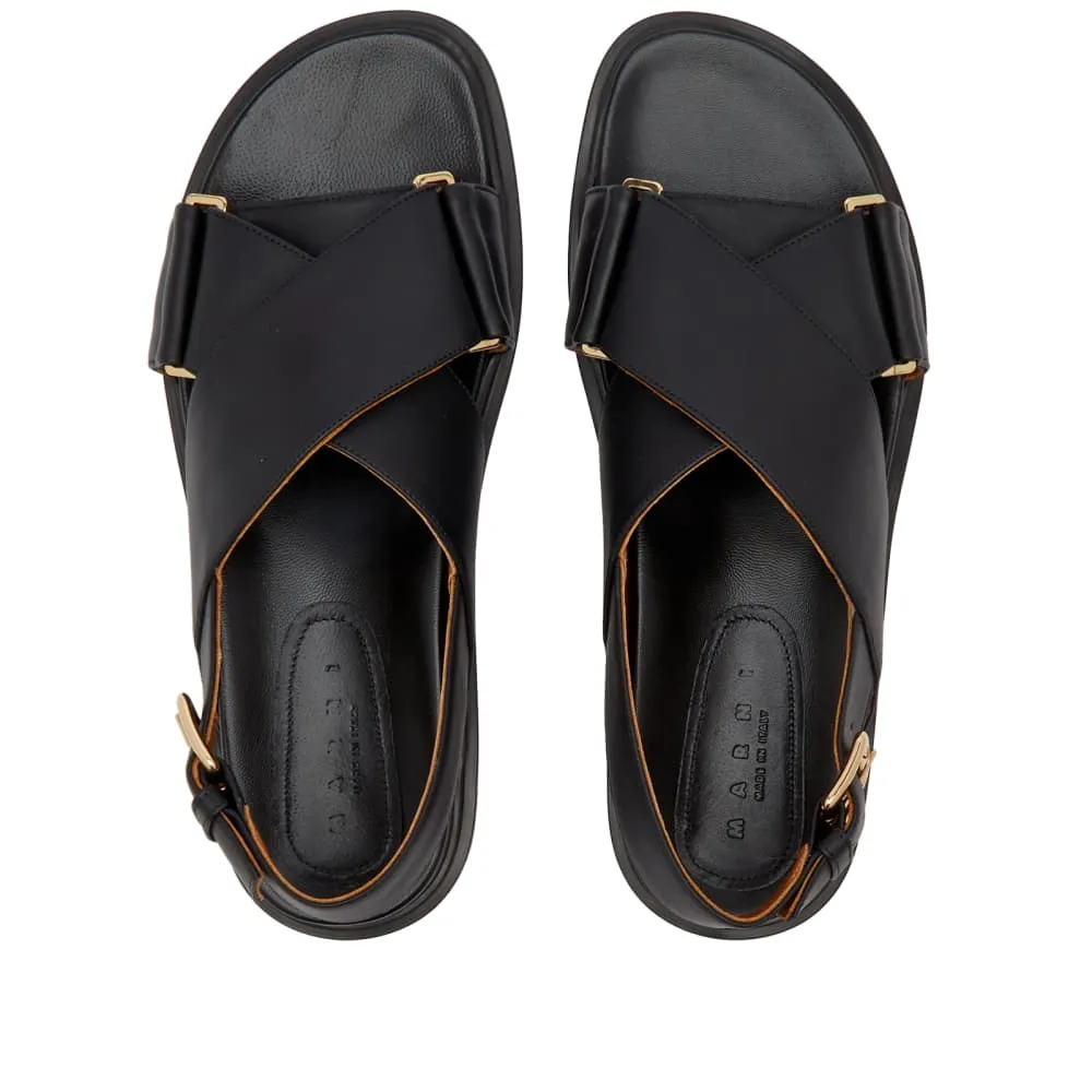 Marni Fussbett sandals, black