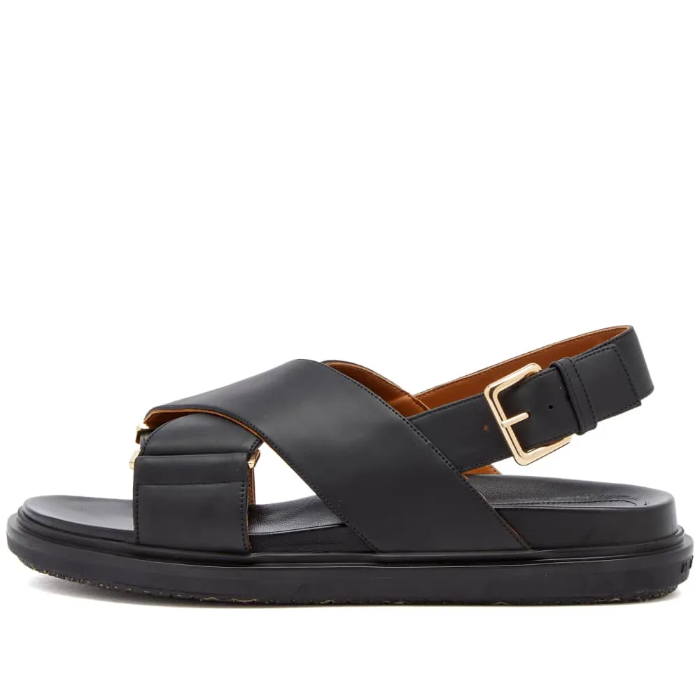 Marni Fussbett sandals, black
