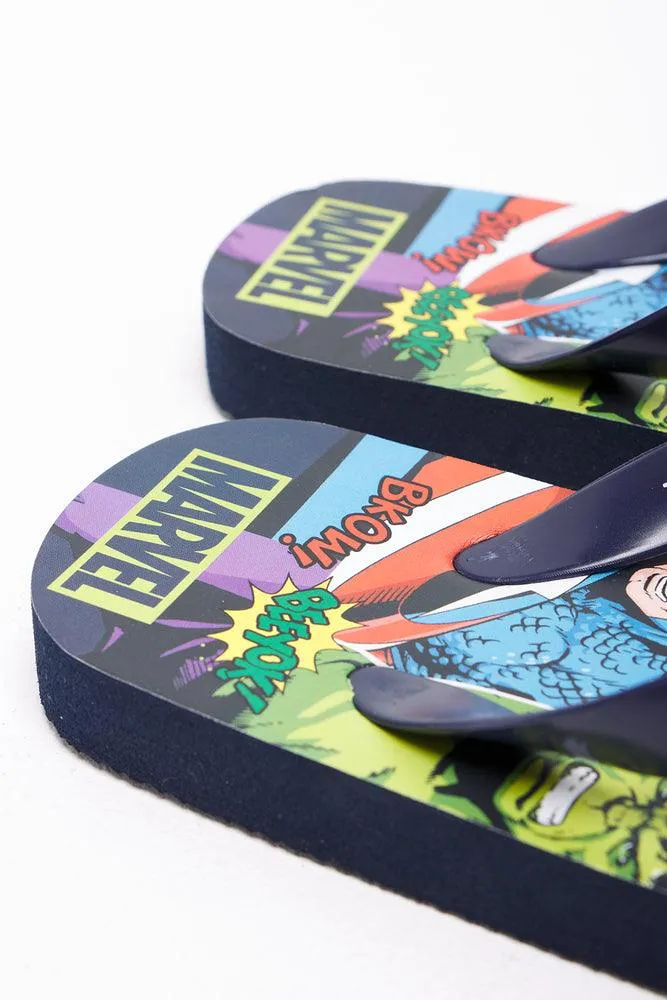 Marvel Flip Flop Navy