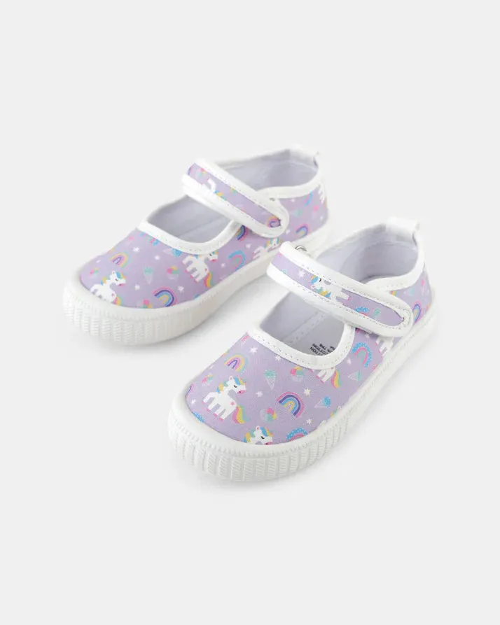MARY JANE CANVAS UNICORNS
