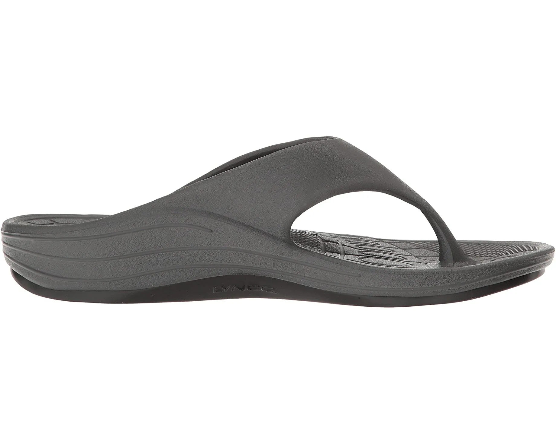 Maui Flip Aetrex Sandals, Charcoal