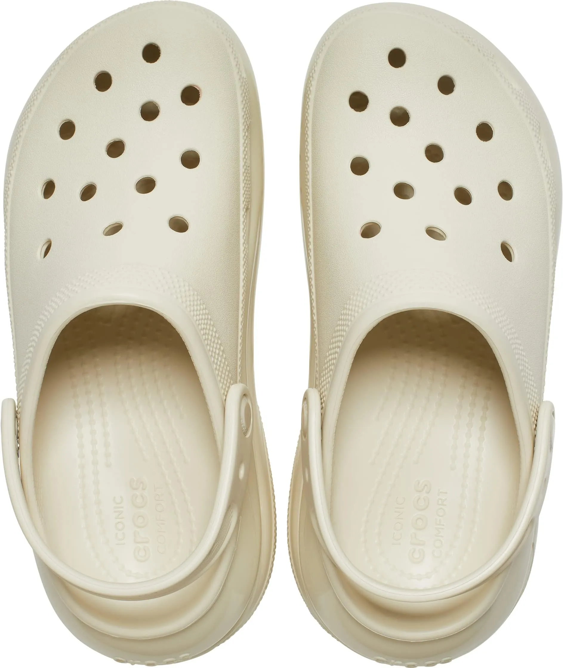 Mega Crush Clog Crocs, Bone