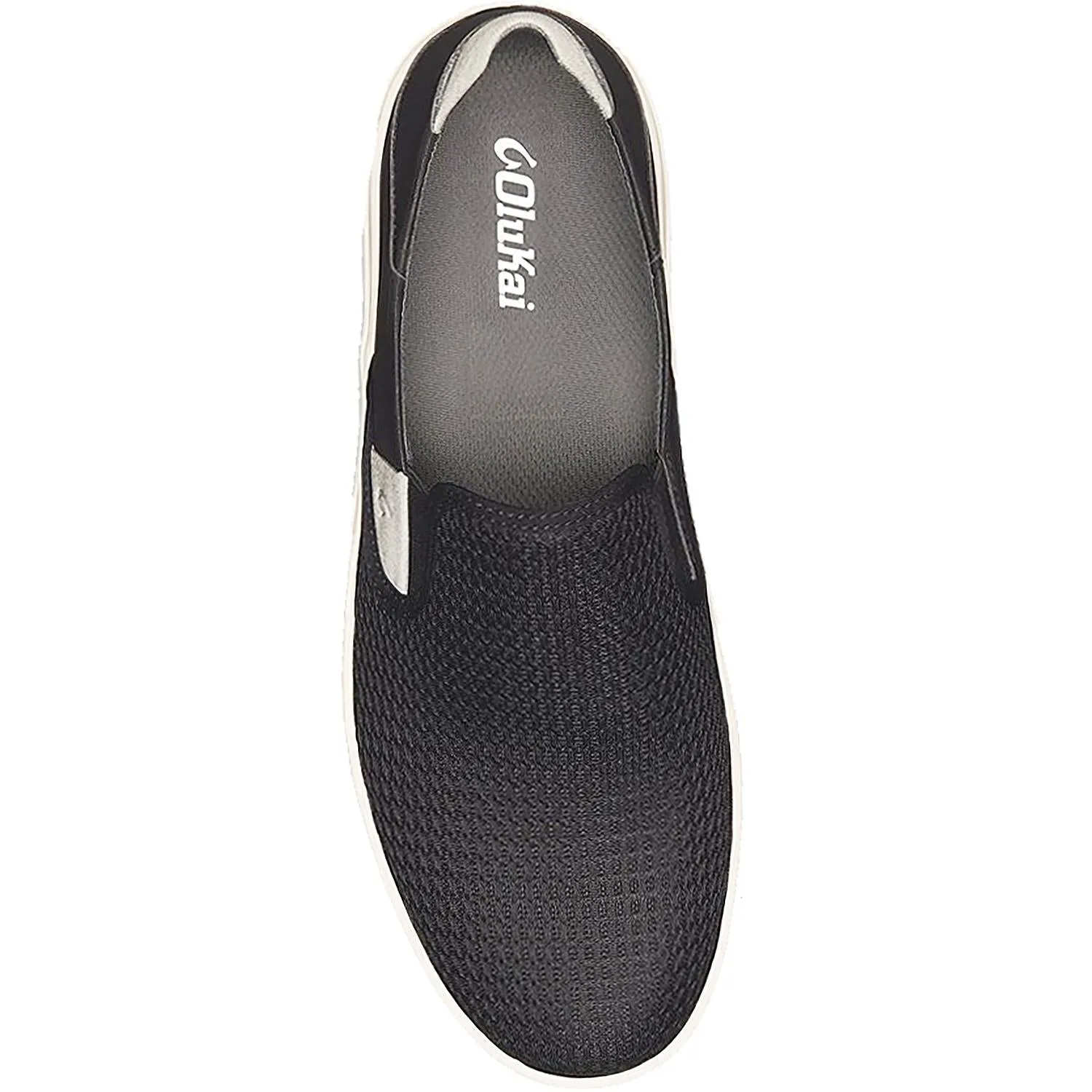 Men's OluKai Lae'ahi Black/Black Mesh