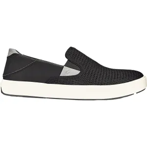 Men's OluKai Lae'ahi Black/Black Mesh