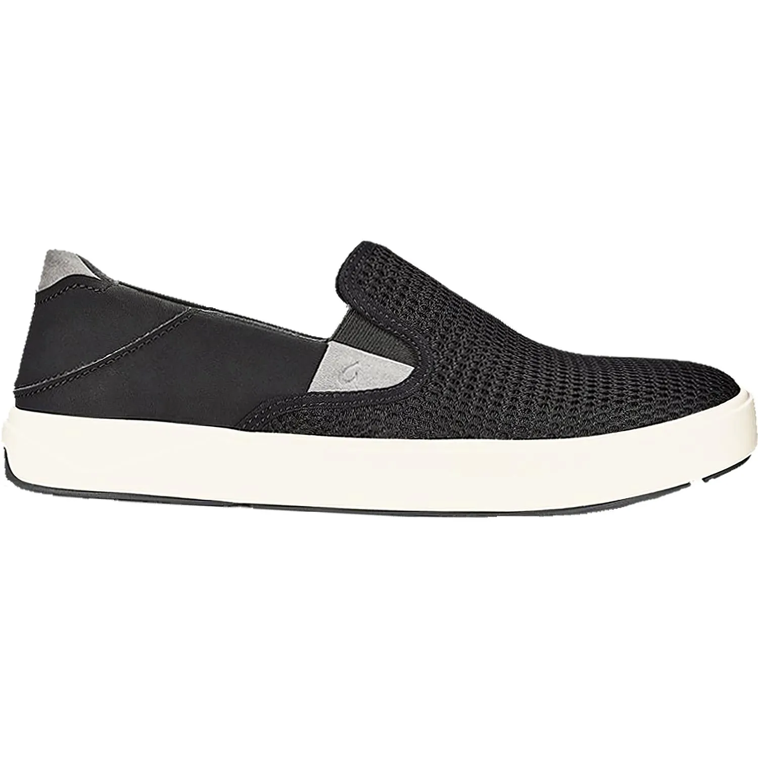 Men's OluKai Lae'ahi Black/Black Mesh