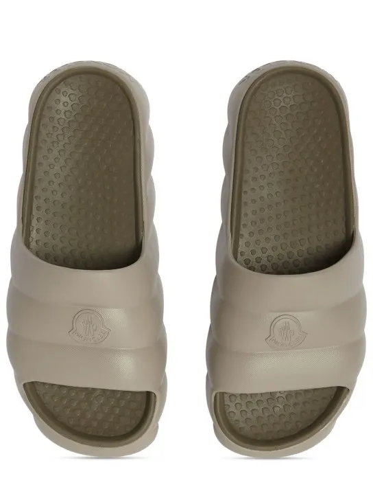Moncler   Lilo rubber slide sandals 