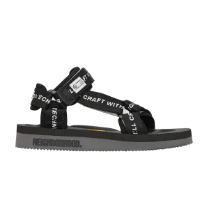 Neighborhood x Depa-V2 Suicoke sandals, black