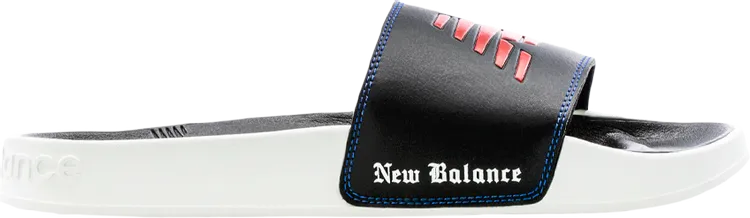 New Balance 200 Slide '4 Bounces' Sandals, Black