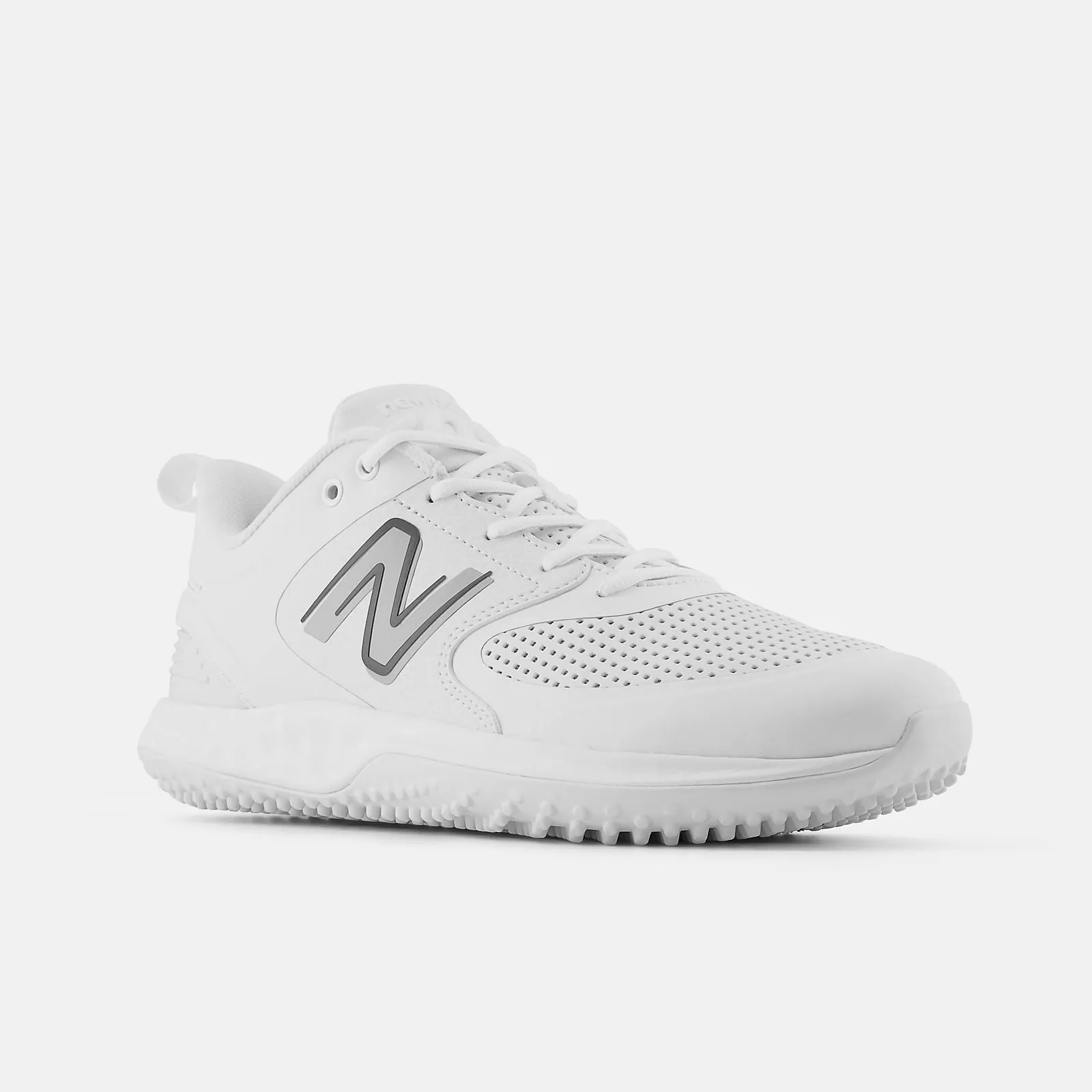New Balance Fresh Foam 3000v6 Turf Trainer All White T3000SW6