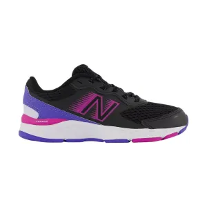 New Balance Kids' 680v6 - Black/Magenta - ONLINE STORE CREDIT/EXCHANGE ONLY