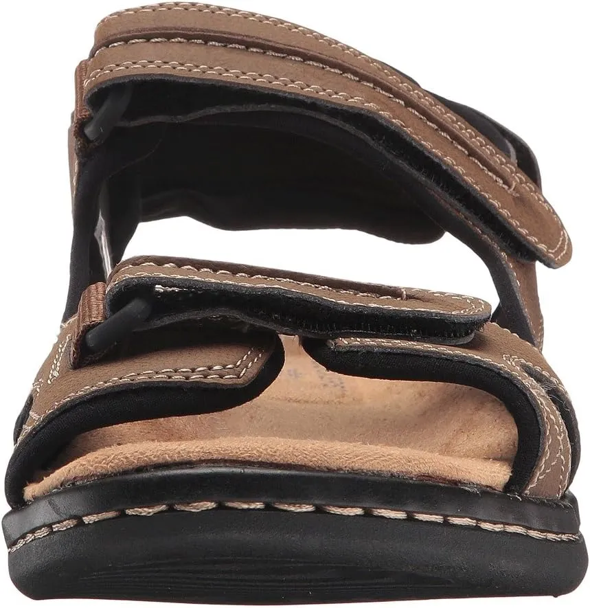 Newpage Quarter Strap Sandal Dockers, Dark Tan