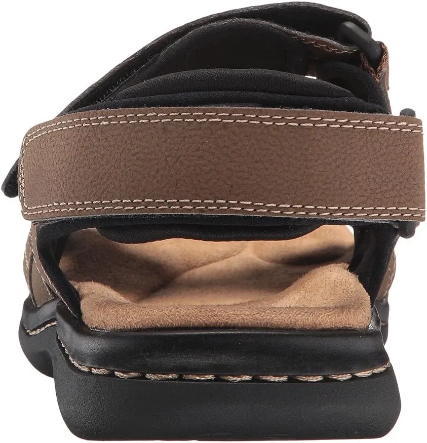 Newpage Quarter Strap Sandal Dockers, Dark Tan