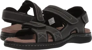 Newpage Quarter Strap Sandal Dockers in Gray Distressed