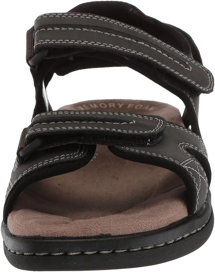 Newpage Quarter Strap Sandal Dockers in Gray Distressed