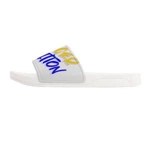 Nick Muench | White Sandals Customized | Shoe Zero