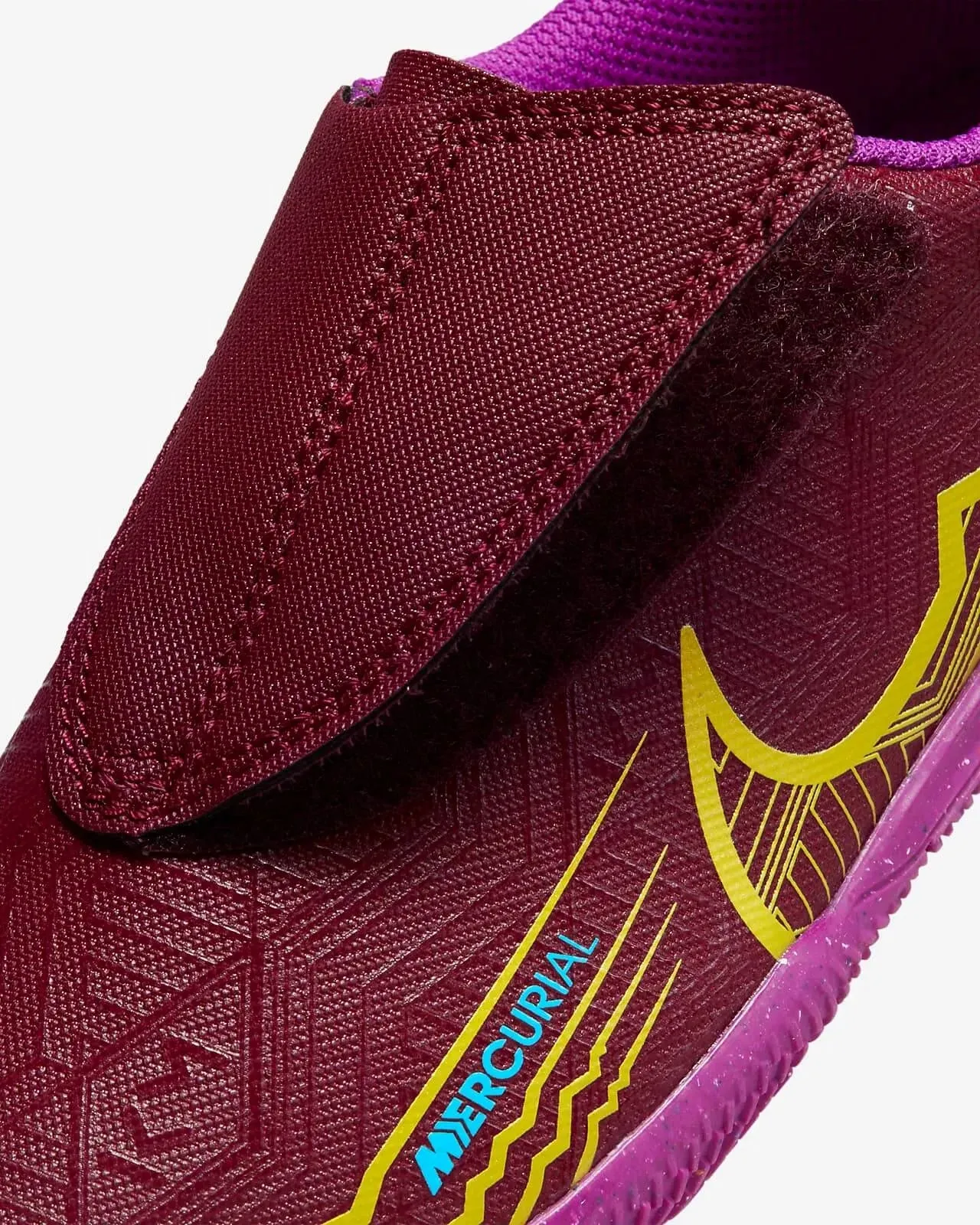Nike Kids Vapor 15 Club KM Indoor PS (V) - Dark Beetroot-Gold