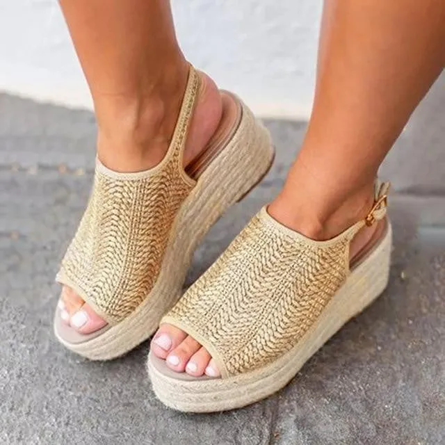 Oeak Summer Hemp Sandals
