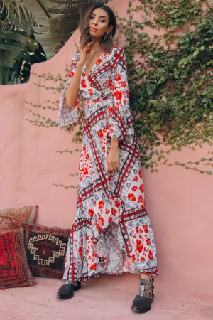 Of Time And Space Maxi Dress White