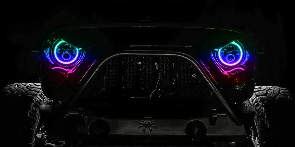 ORACLE Lighting Jeep Wrangler JL/Gladiator JT Dynamic ColorSHIFT® 7" High Powered LED Headlights (Pair)