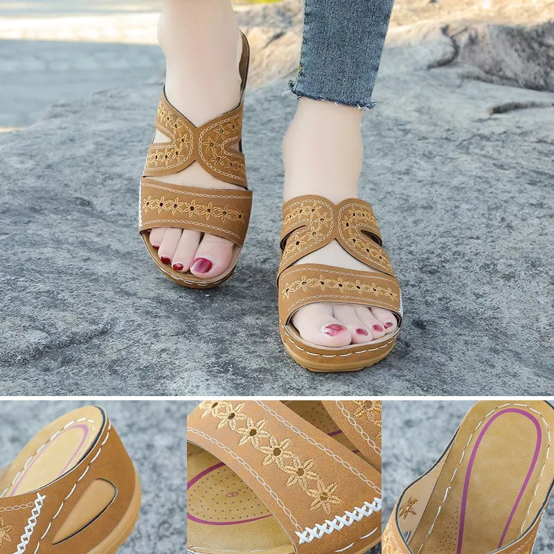Orthopedic summer sandals - comfort &amp; style