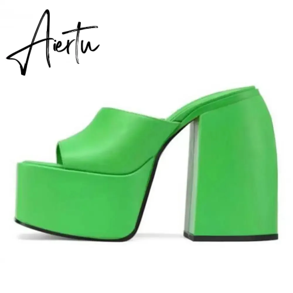 RIBETRINI Sexy Platform Open Toe Thick High Heels women's Sandals Banquet Fashion Elegant Brand Luxury women's Shoes Size 43