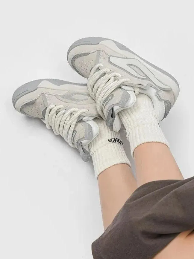 SBCS128 Women's and Men's Casual Shoes - Retro Rocket Skateboard Sneakers