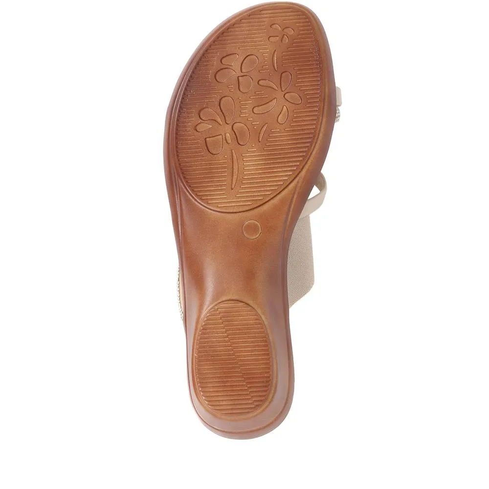 Smart Toe-Post Sandals - CLUBS37015 / 323 813
