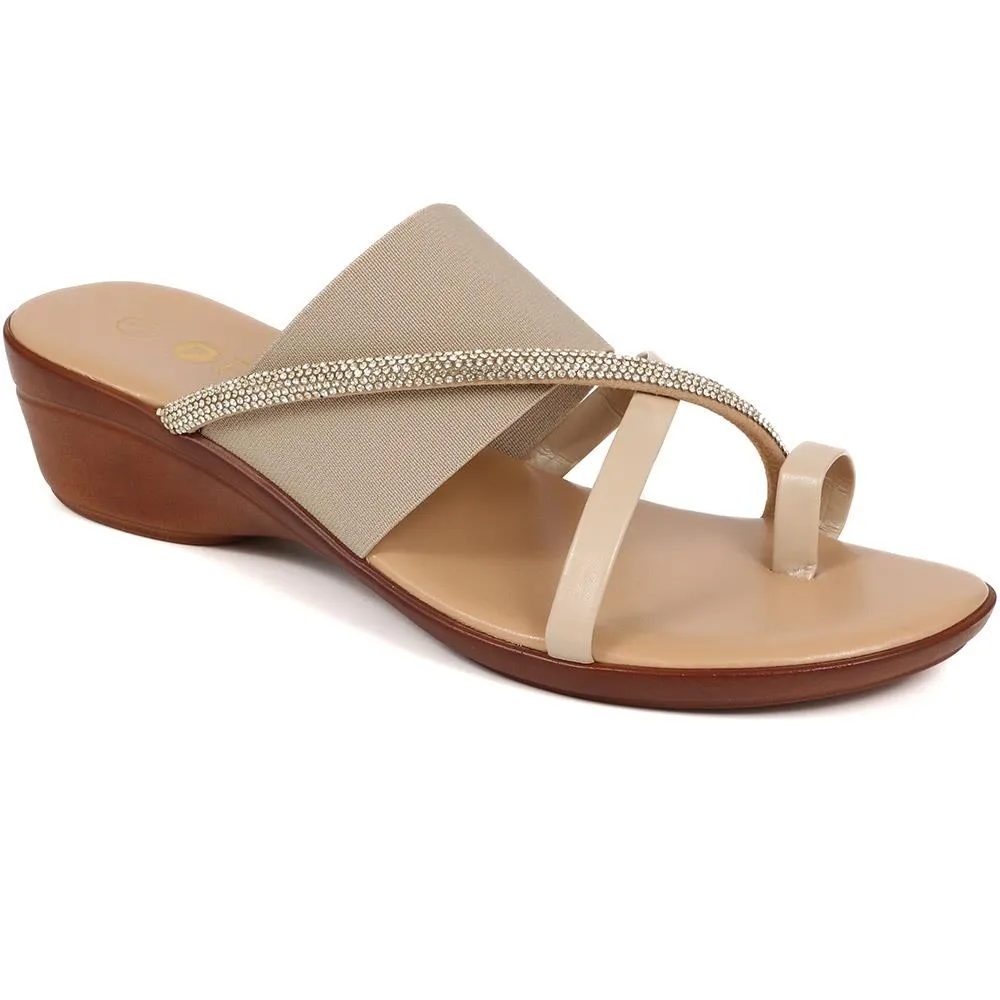 Smart Toe-Post Sandals - CLUBS37015 / 323 813