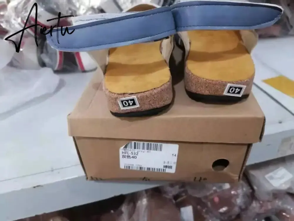 Summer Women Sandals Wedges New Fashion Casual Buckle Hot Gladiator Non-Slip Sandals Retro Flock Party Office Ladies Shoes