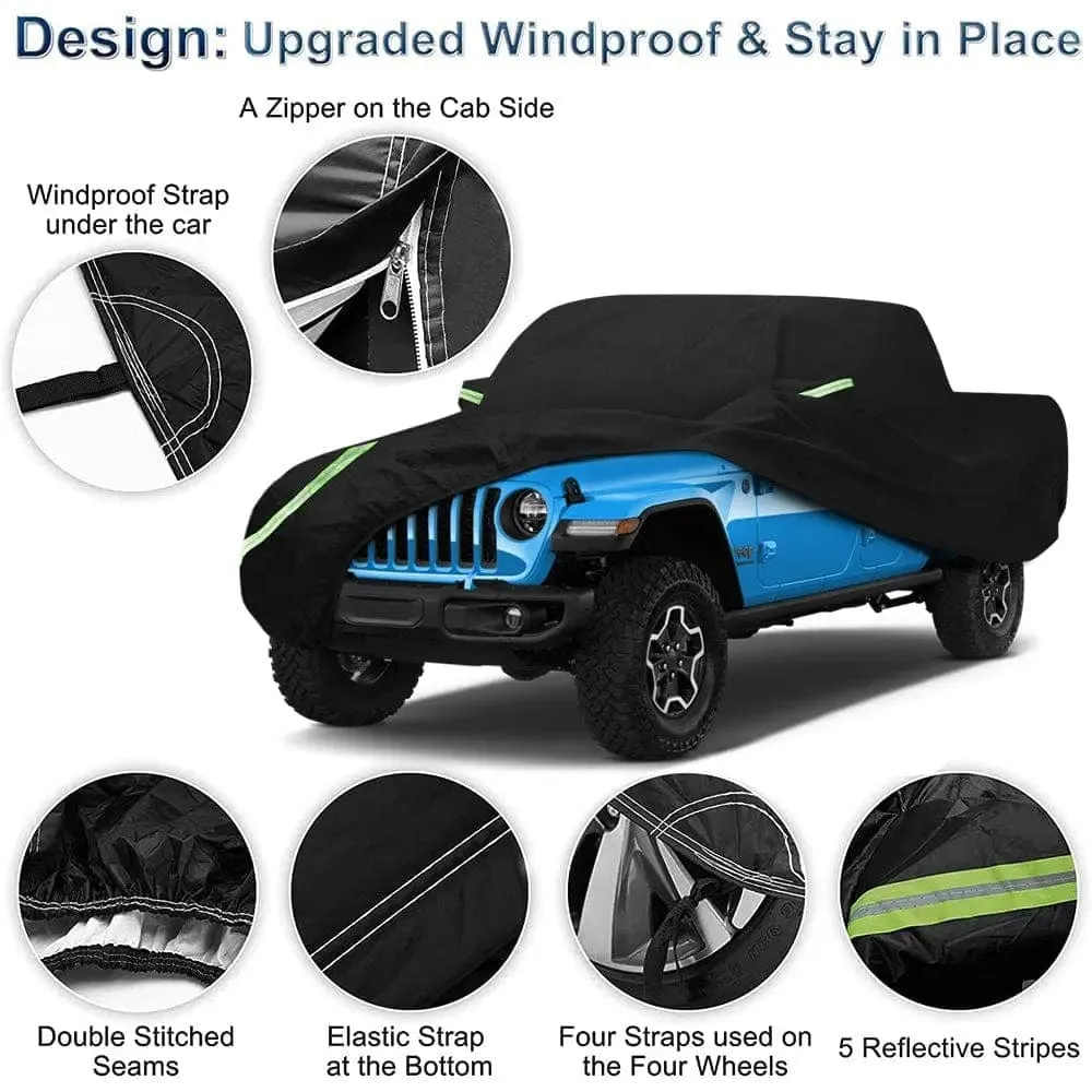 Suparee Premium Jeep Gladiator Rain Cover 6-Layer for 2020-Later JT