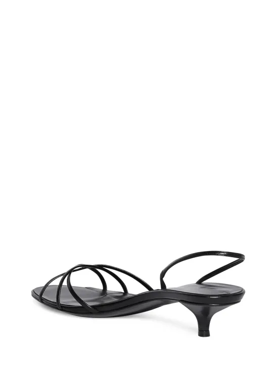 The Row   35mm Harlow leather sandals 