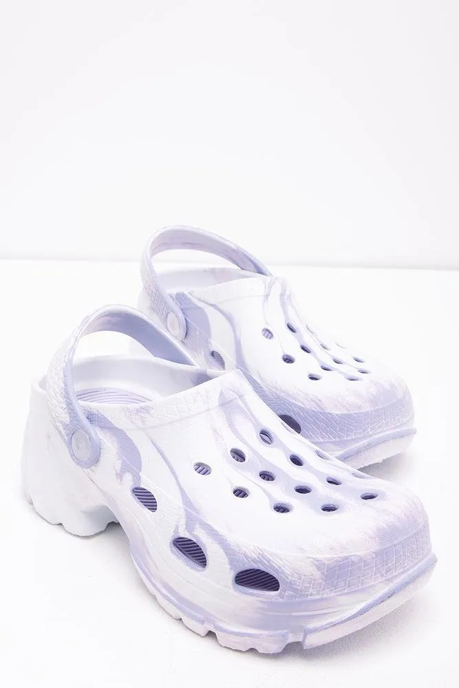 Tie Dye Clog Multi