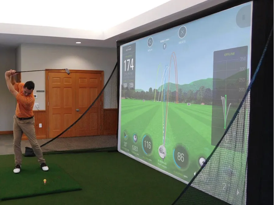 TurfRoll™ Premium Artificial Turf for Home Golf Simulator Flooring - Shipping Extra