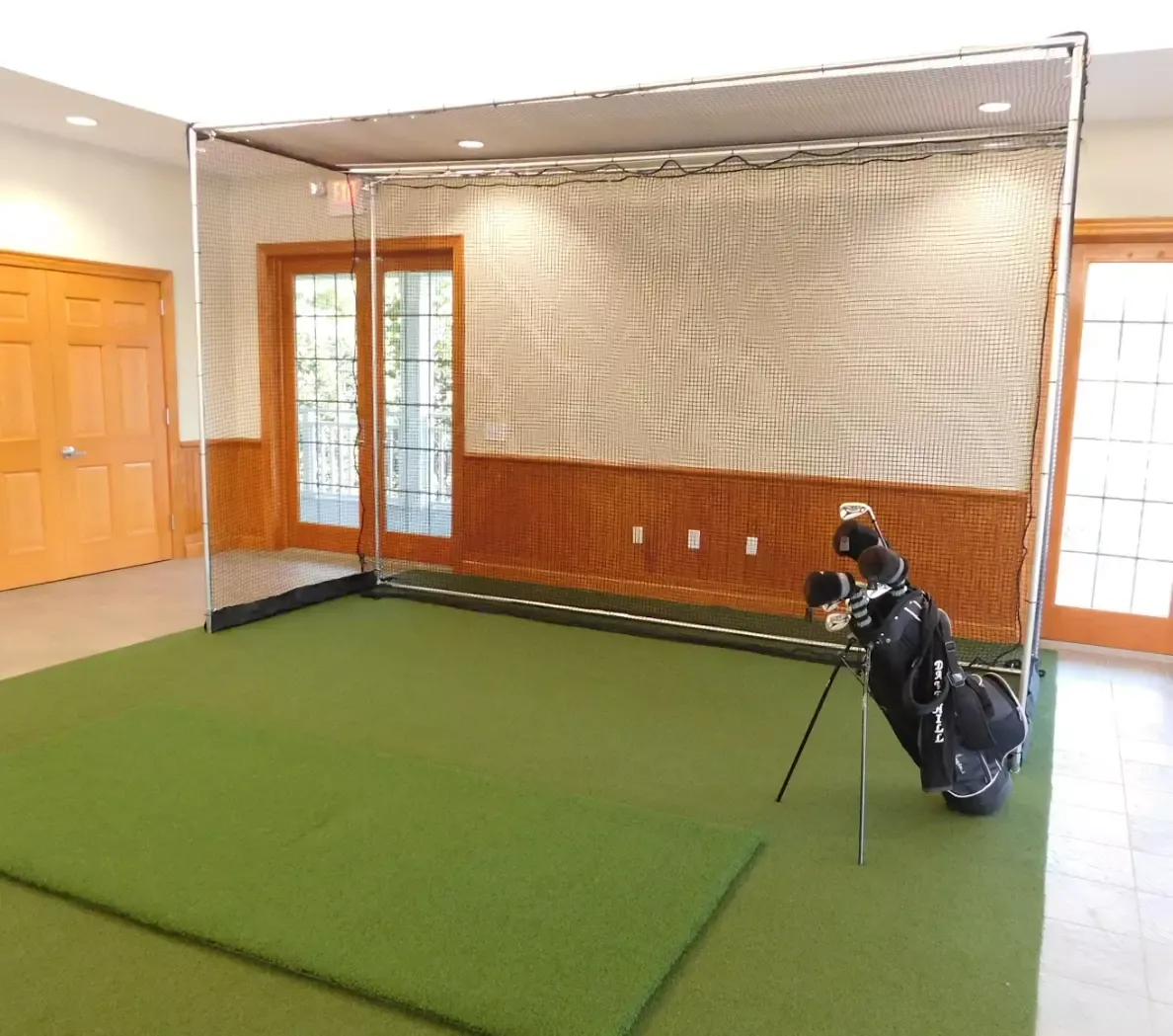 TurfRoll™ Premium Artificial Turf for Home Golf Simulator Flooring - Shipping Extra