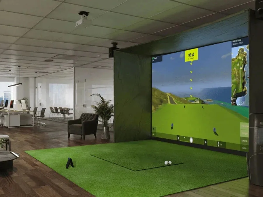 TurfRoll™ Premium Artificial Turf for Home Golf Simulator Flooring - Shipping Extra