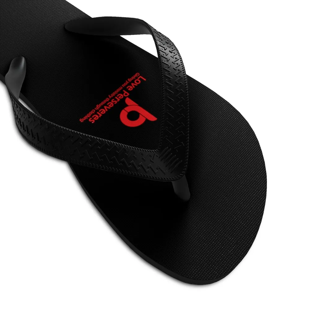 Unisex Flip-Flops Black