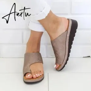 Women Summer Slippers Non-slip Platform Wedges Slippers Female Beach Shoes female Flip Flops Women new Casual Sandals