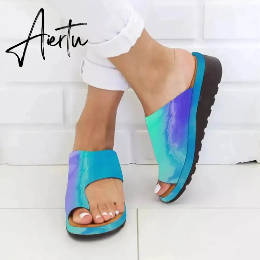 Women Summer Slippers Non-slip Platform Wedges Slippers Female Beach Shoes female Flip Flops Women new Casual Sandals