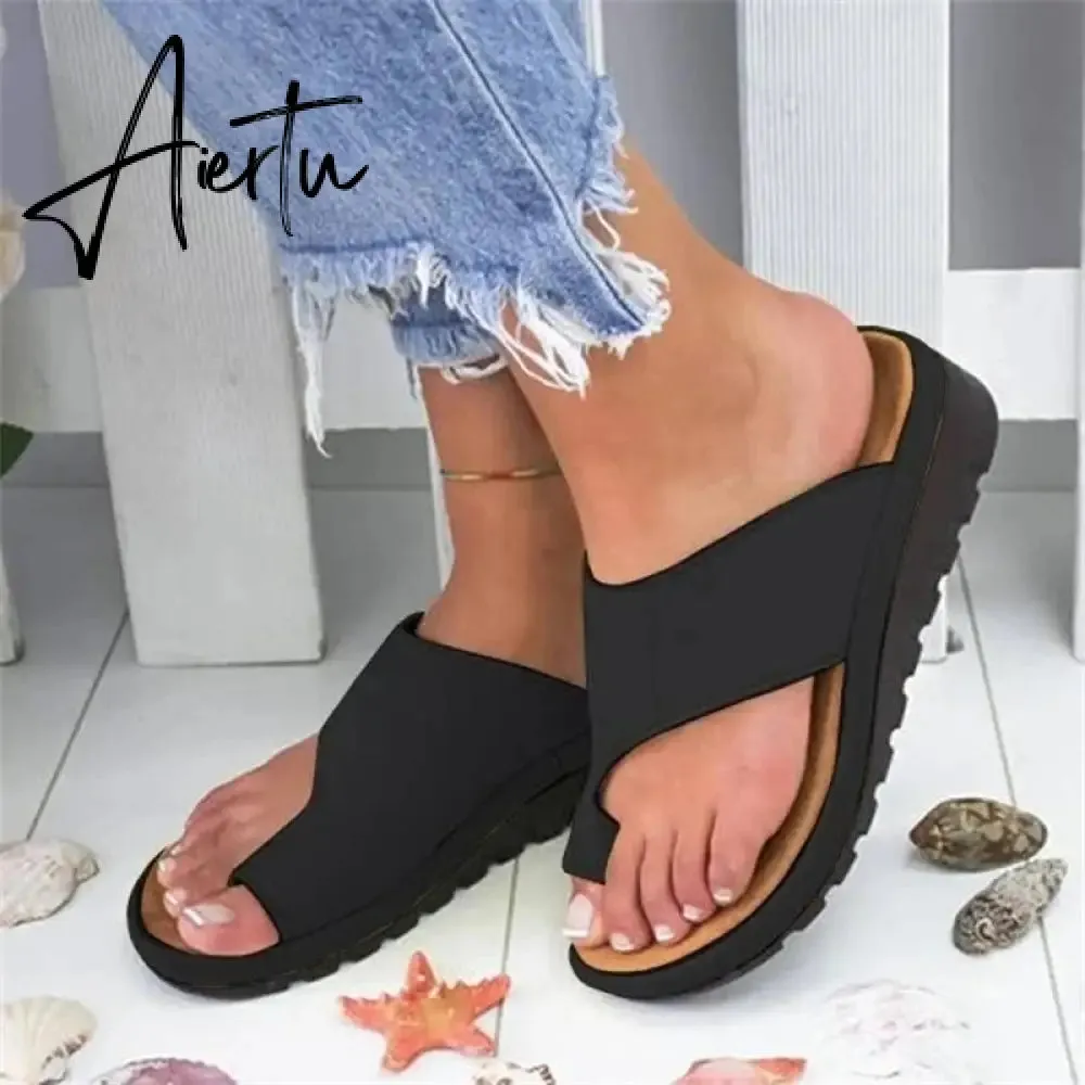 Women Summer Slippers Non-slip Platform Wedges Slippers Female Beach Shoes female Flip Flops Women new Casual Sandals