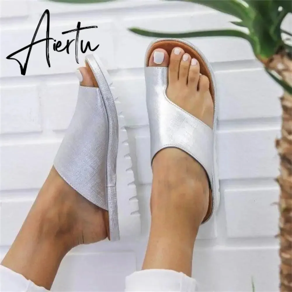 Women Summer Slippers Non-slip Platform Wedges Slippers Female Beach Shoes female Flip Flops Women new Casual Sandals