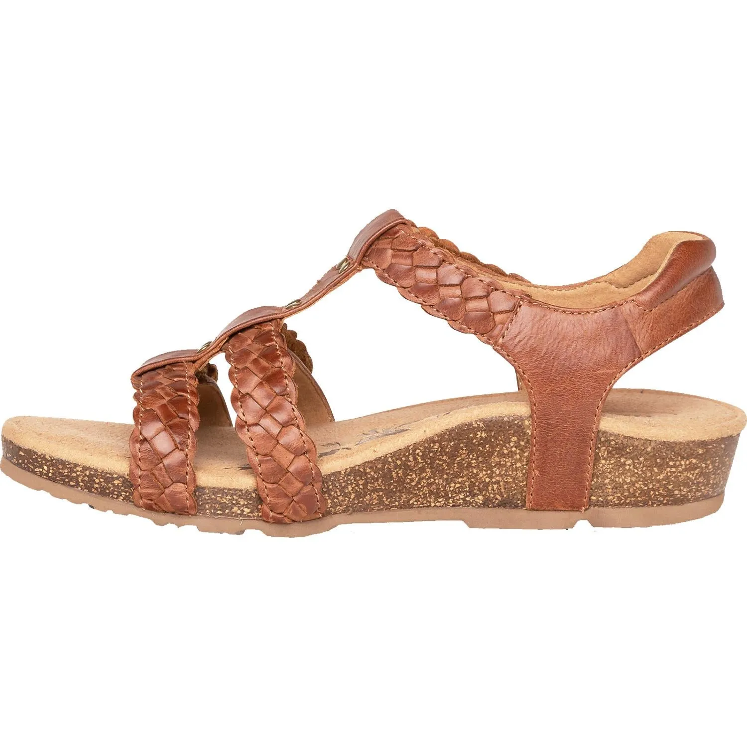 Women's Aetrex Reese Cognac Leather