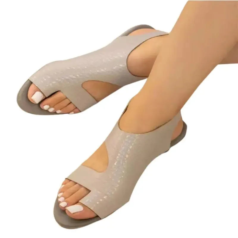 Women's Genuine Leather Roman Sandals