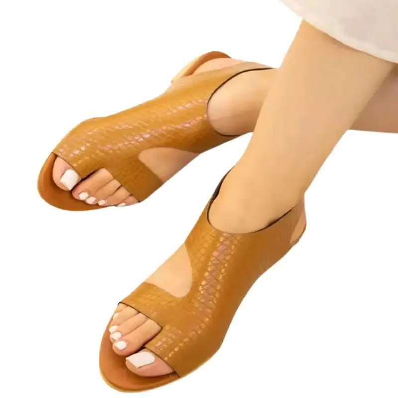 Women's Genuine Leather Roman Sandals