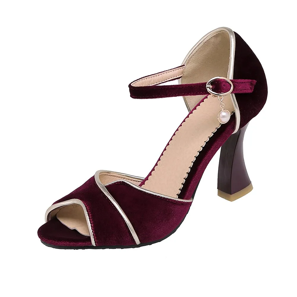 Womens Pumps Fashion   Summer Sexy Exquisite Open Toe Ladies Shoes Female Stiletto Big Size High Heel Women Sandalias Mujer